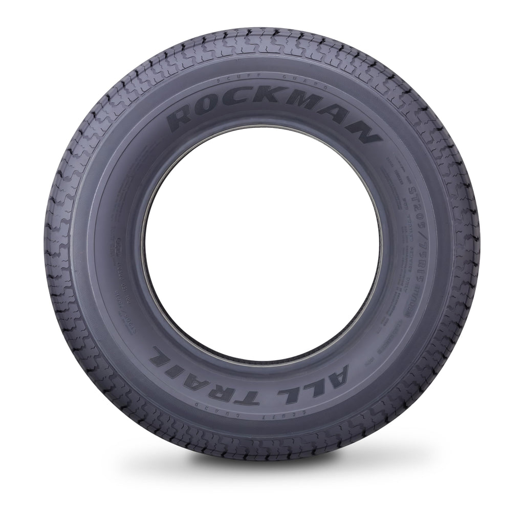 Heavy Duty Trailer Tire ST205/75R15 10-Ply Set4 A3905