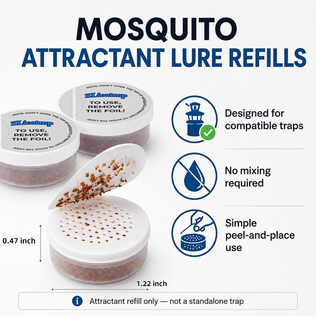 9 Pack Mosquito Attractant Lures I2134