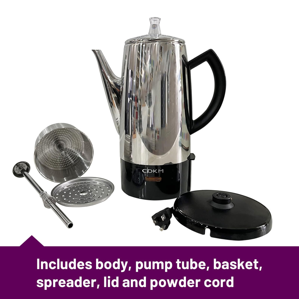 12-Cup Electric Percolator Q71118