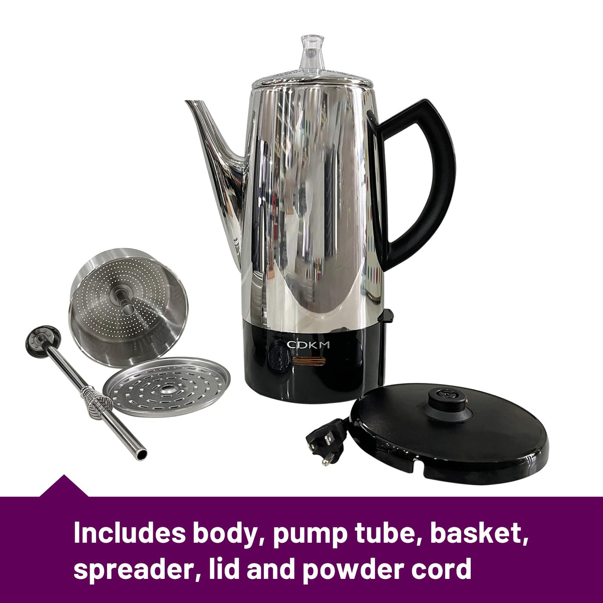 12-Cup Electric Percolator Q71118