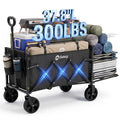 Collapsible Wagon with Tailgate, 300 lb Capacity Q734078
