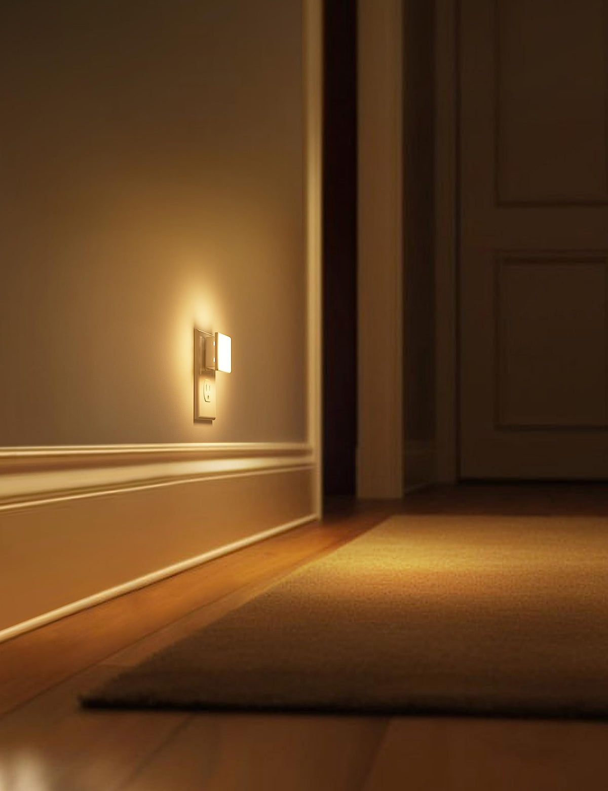 0.3W Plug in Night Lights 2-Pack O69957