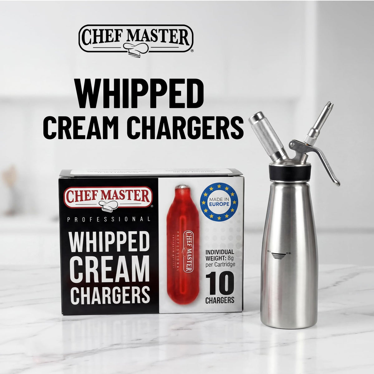 N2O Whipped Cream Chargers 10 Pack J519019