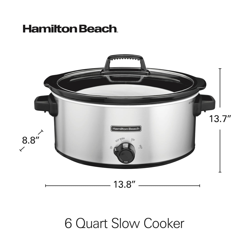 6 Quart Slow Cooker B8895