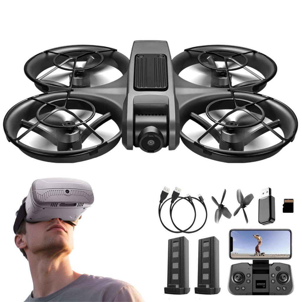 FPV Drone with VR Goggles 1080P HD Camera Y24727