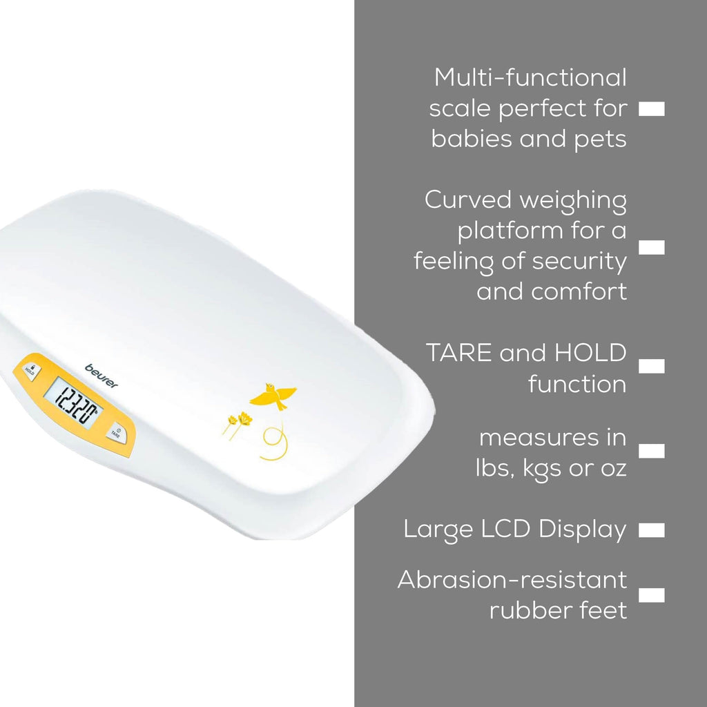 Digital Baby Scale up to 44 lbs with Hold Function S9150