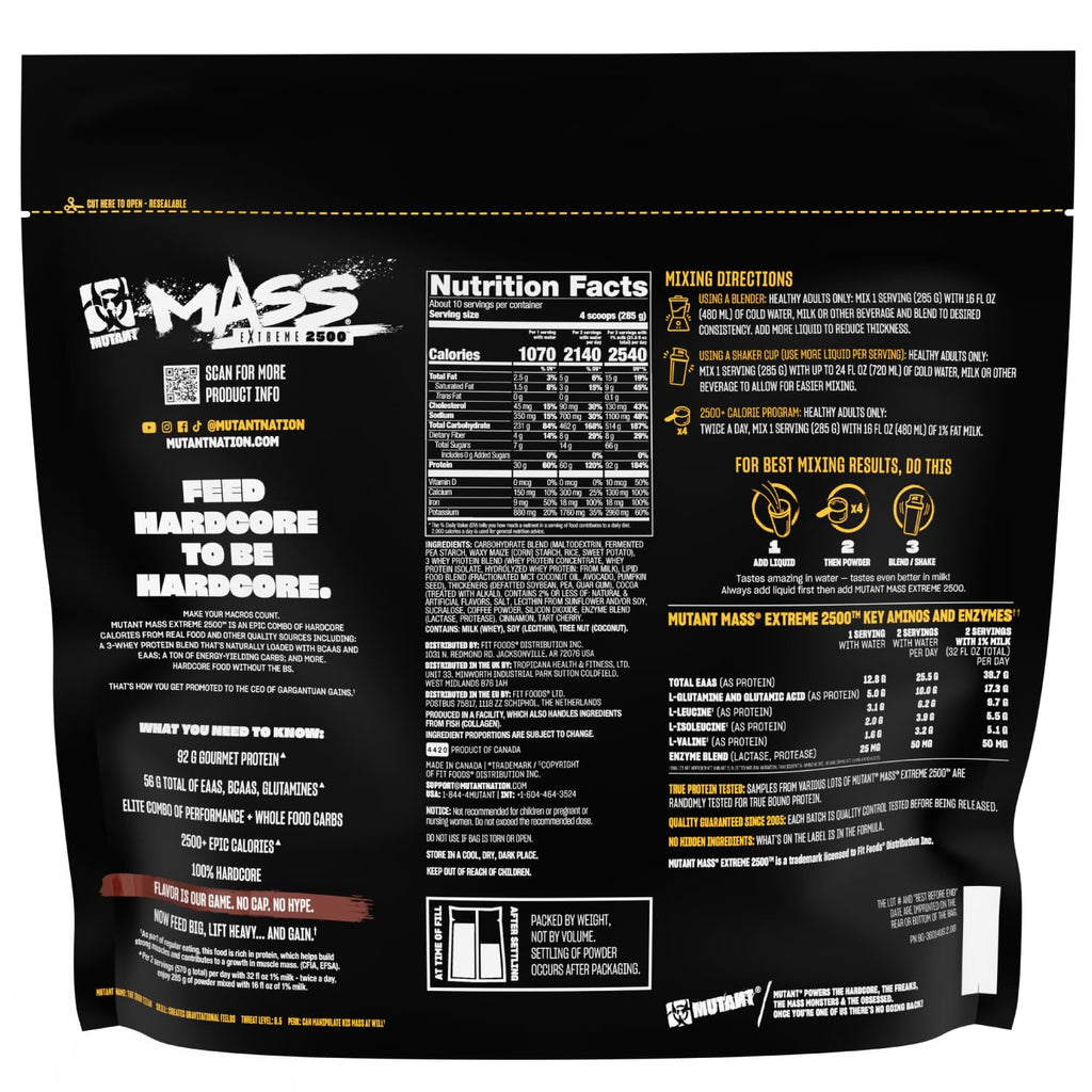 Whey Protein Powder Triple Chocolate 6 lbs T133
