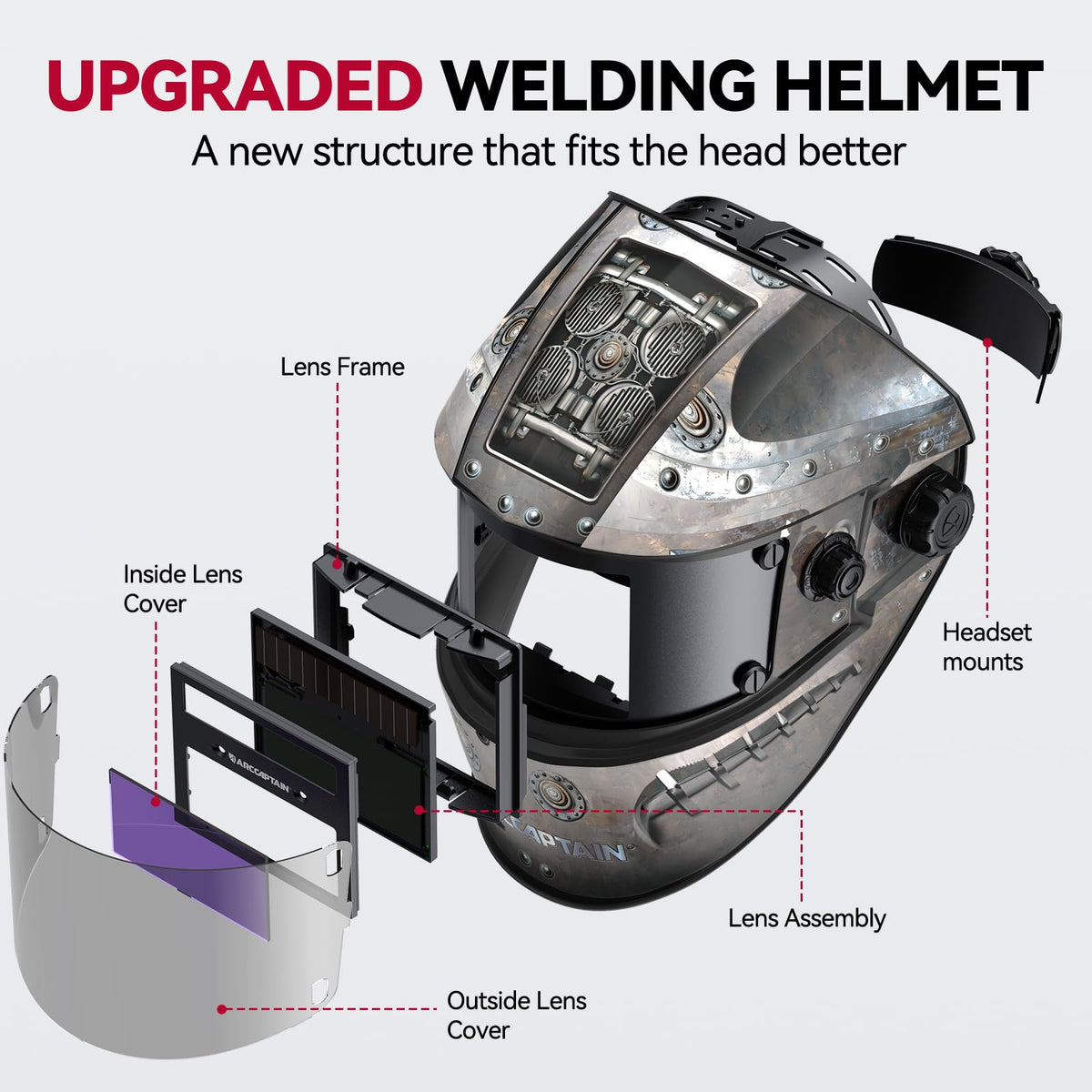 Auto Darkening Welding Helmet E288
