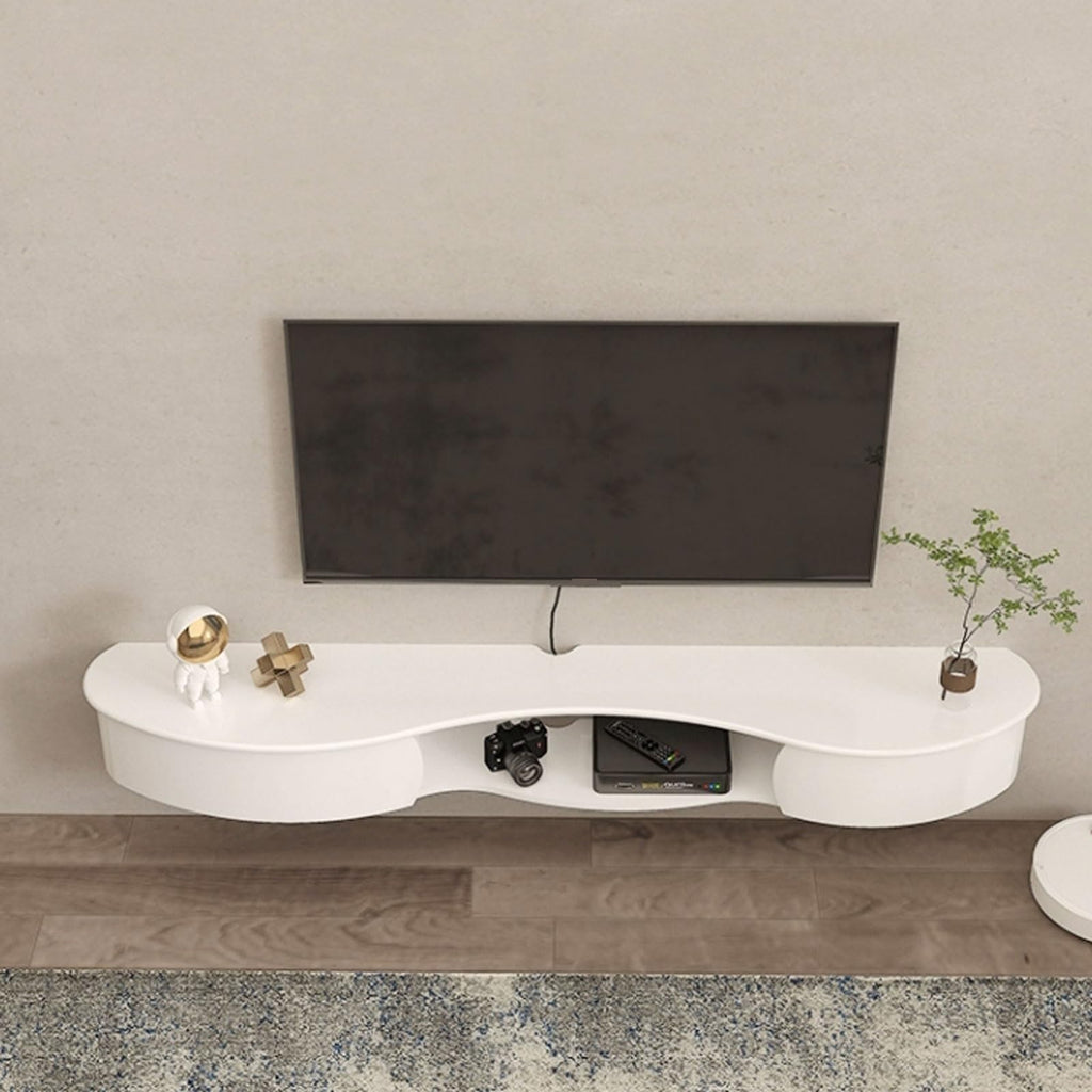 67'' Wall Mounted TV Stand with Drawers and Open Storage Shelf I99522