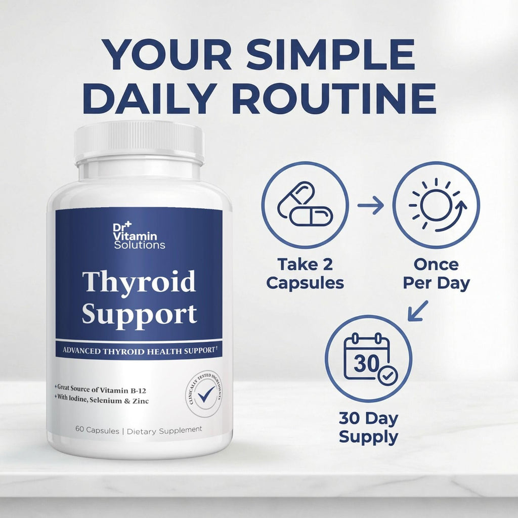 Iodine Thyroid Support Supplement 60 Capsules E3666
