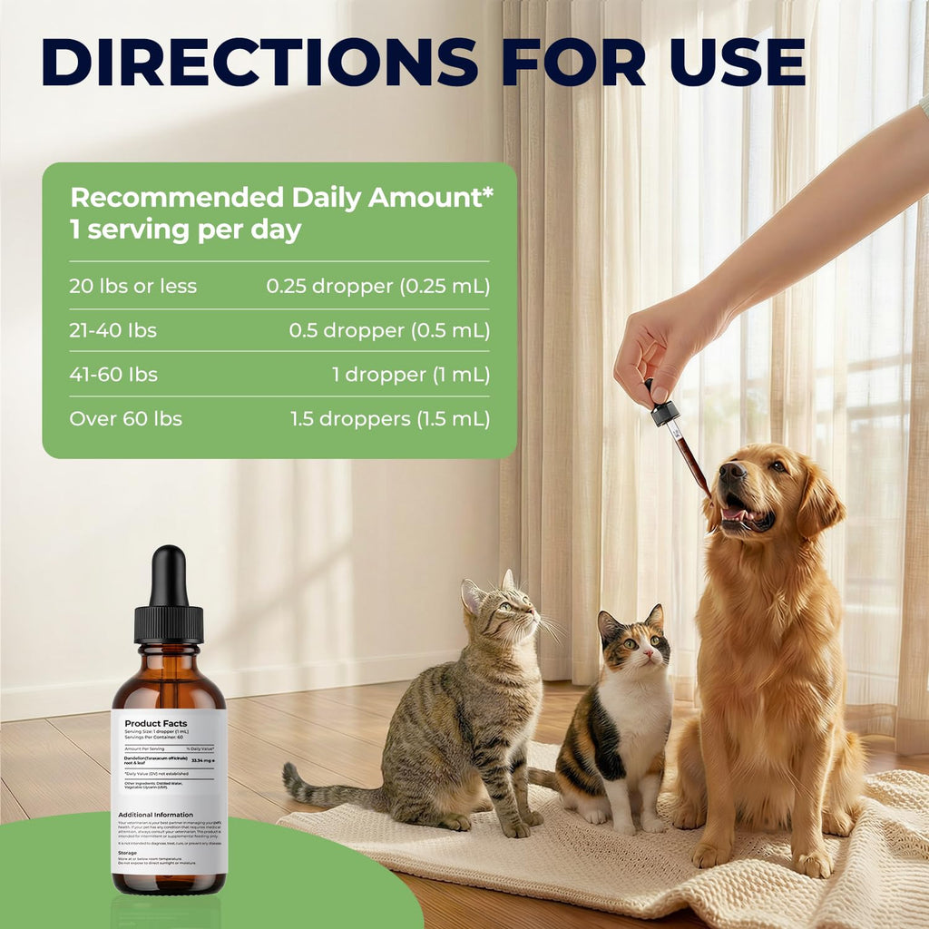 Dandelion Root & Leaf Extract Drops T899