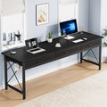 78.7 inch Black Computer Desk with 3 Drawers N151091