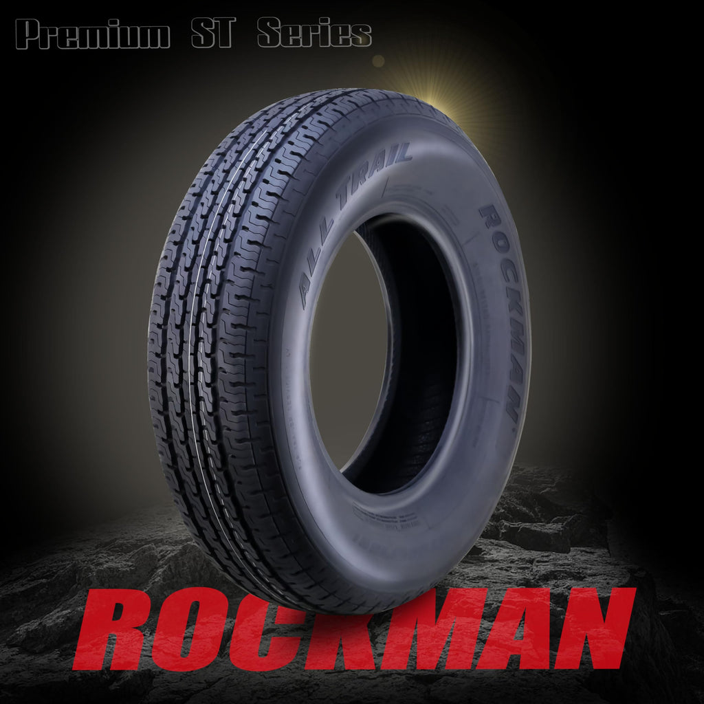 Heavy Duty Trailer Tire ST205/75R15 10-Ply Set4 A3905