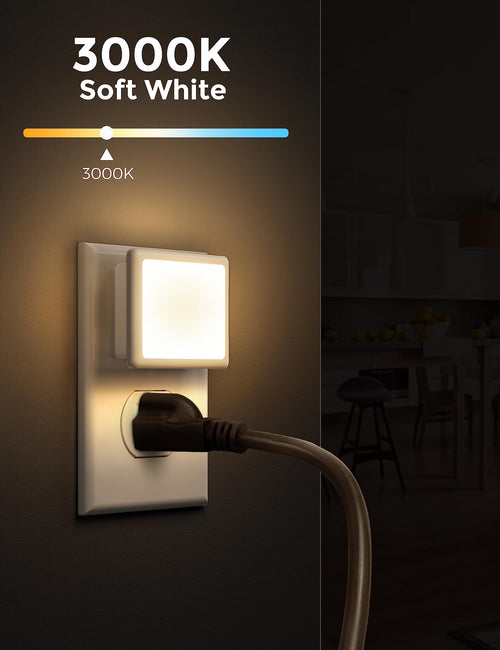 0.3W Plug in Night Lights 2-Pack O69957