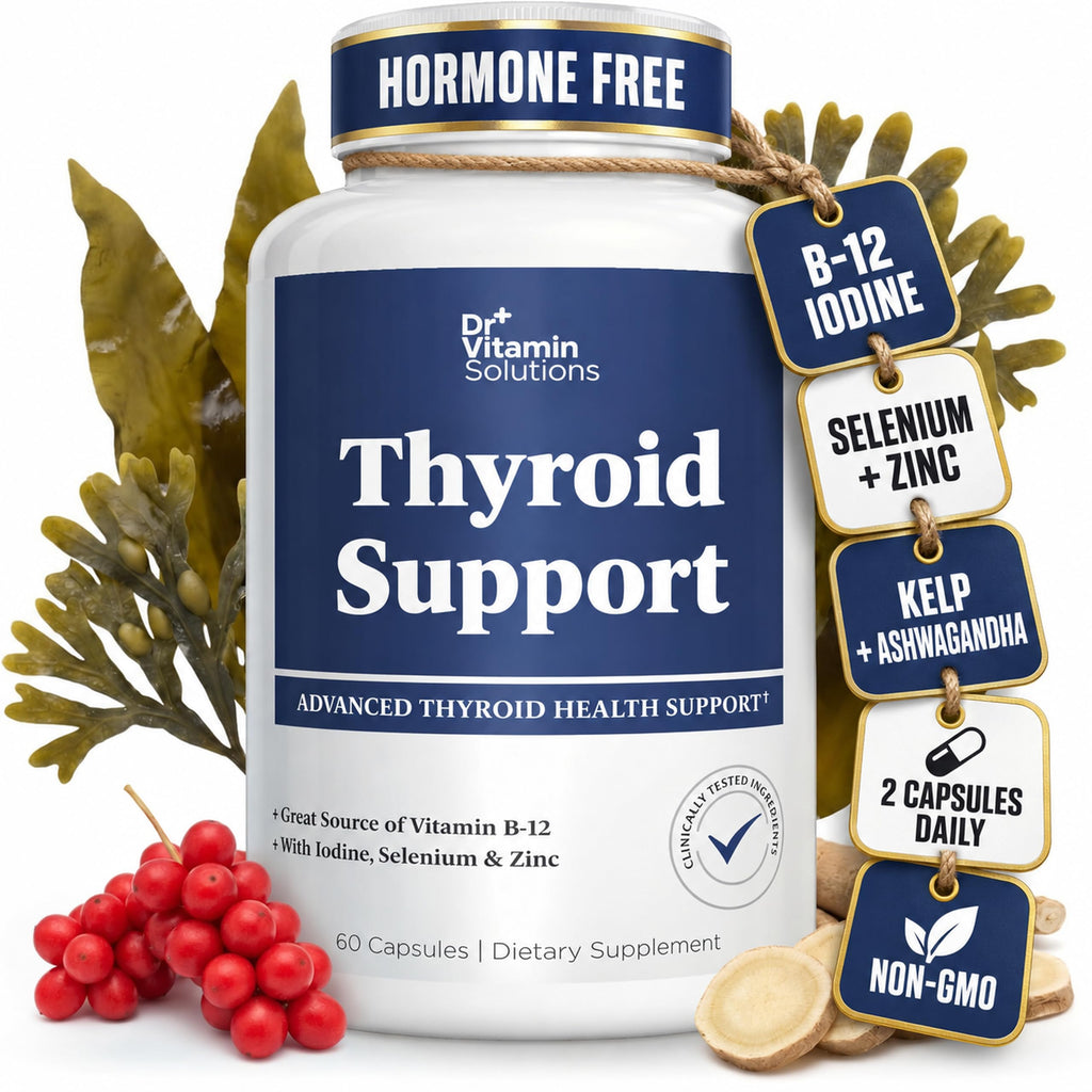 Iodine Thyroid Support Supplement 60 Capsules E3666