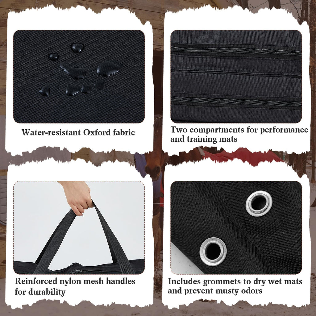 Saddle Pad Bag with Multiple Compartments H220