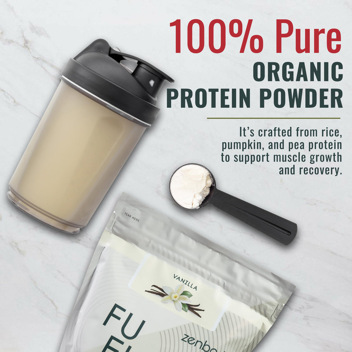 Vegan Protein Powder Vanilla M465468