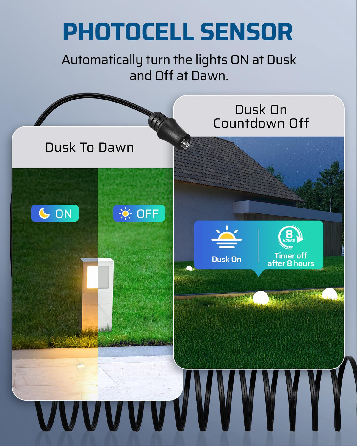 200W Low Voltage Landscape Lighting Transformer A48547