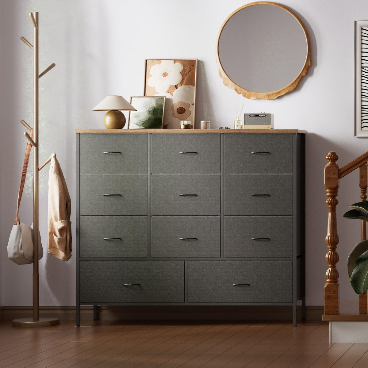 43.3" Wide 11 Drawer Dresser V919