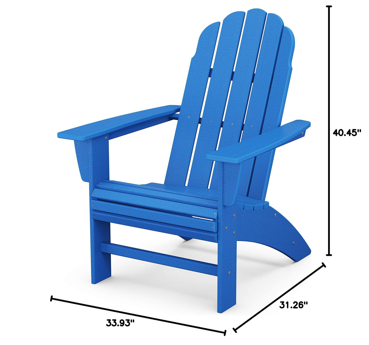 Adirondack Chair in Pacific Blue M2149