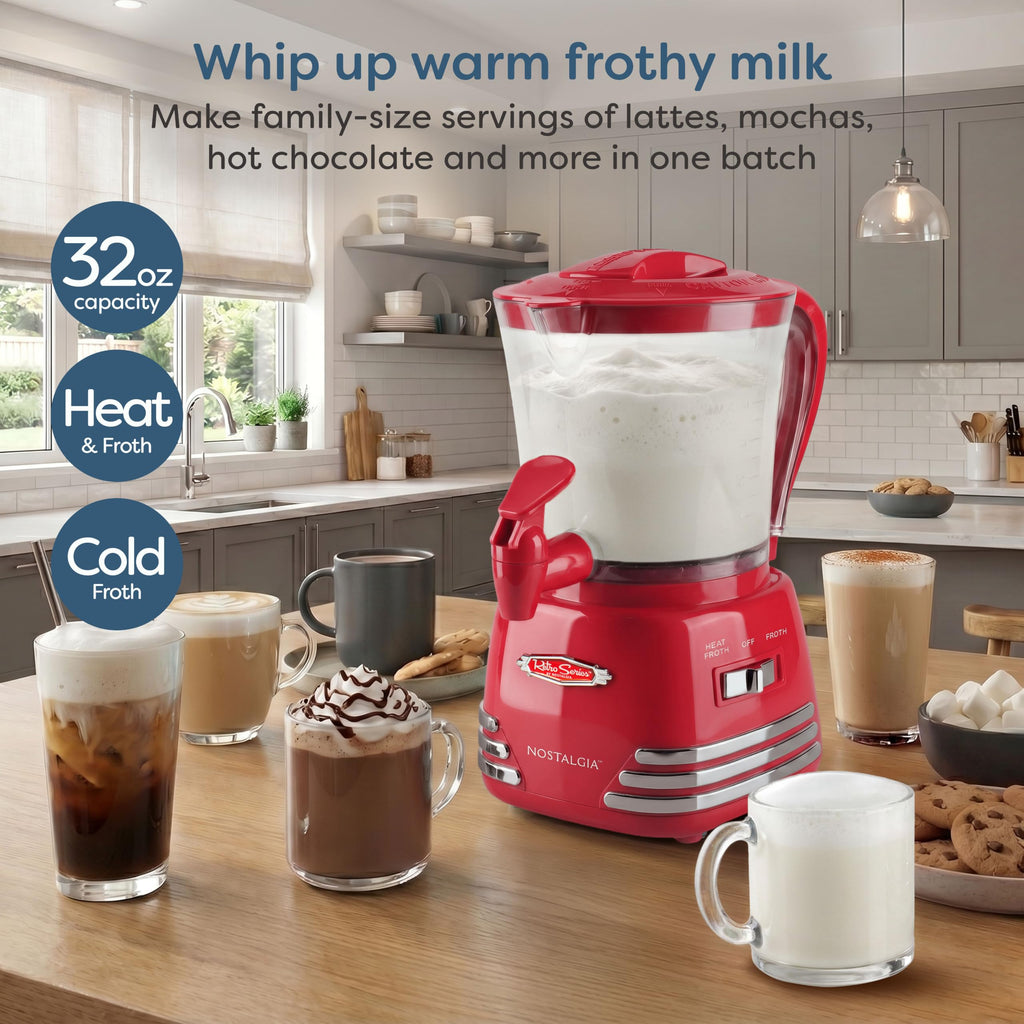 Hot Chocolate Maker & Milk Frother 4-Cup R9134