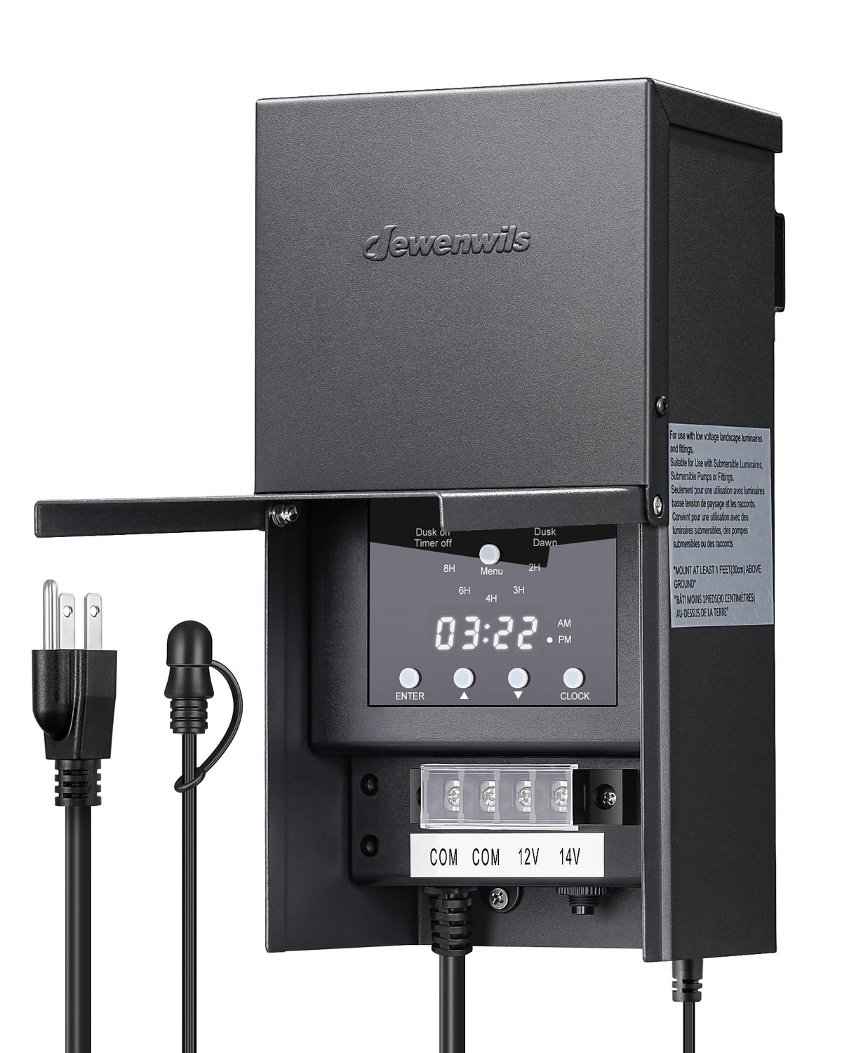 200W Low Voltage Landscape Lighting Transformer A48547