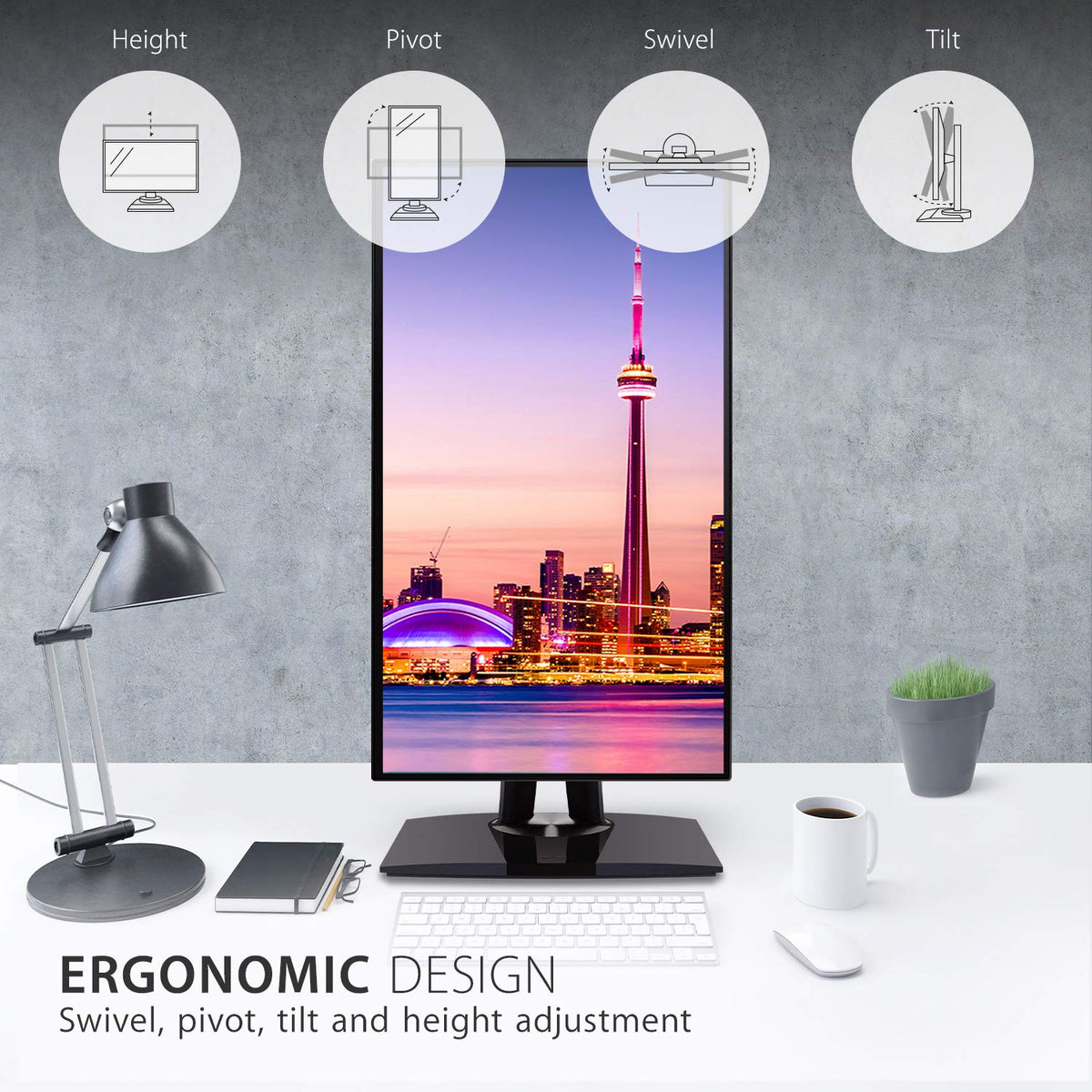 32-Inch IPS 4K Monitor with HDR10 D347927