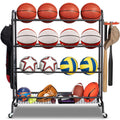 4 Tier Basketball Rack with Wheels V36347