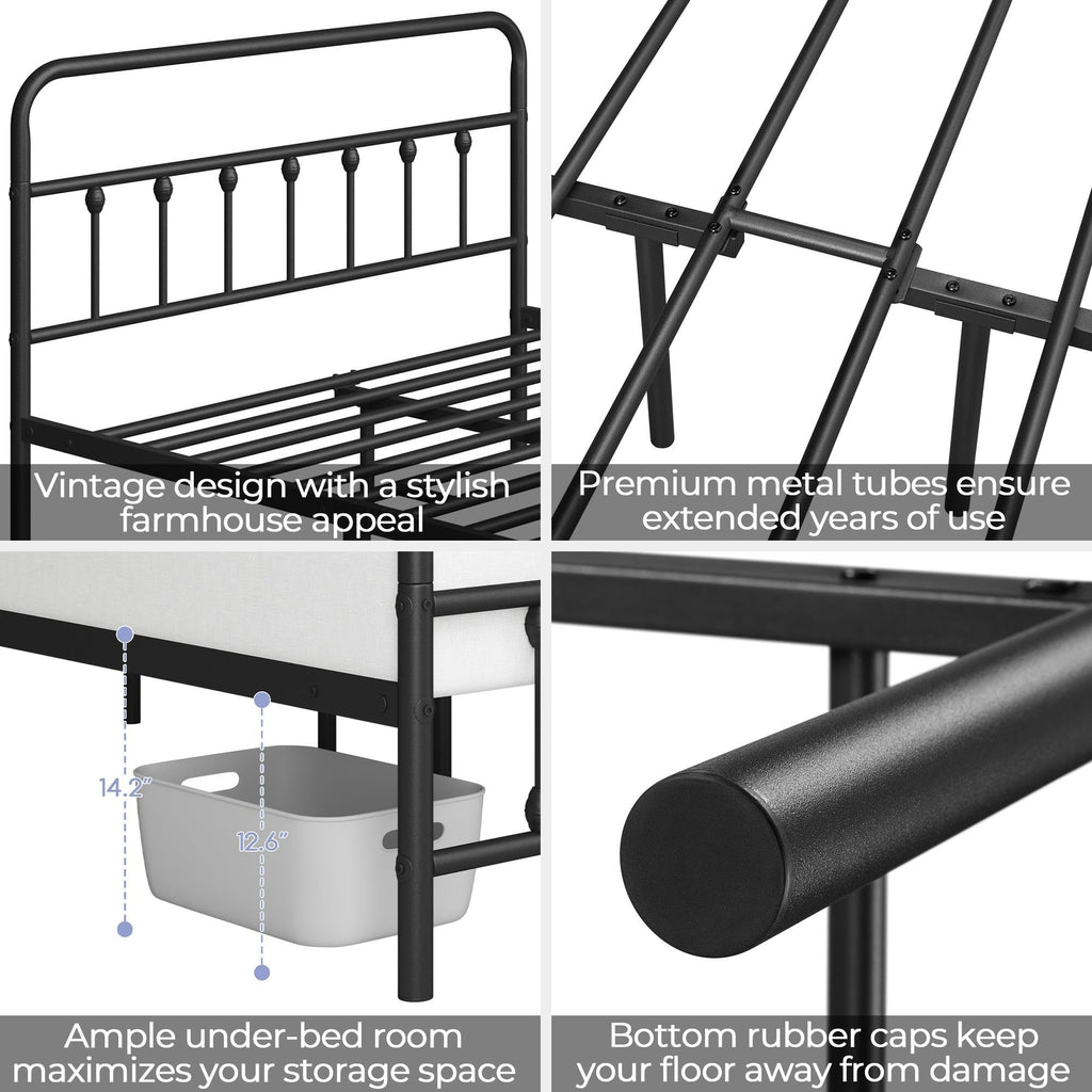 Queen Metal Platform Bed Frame R395