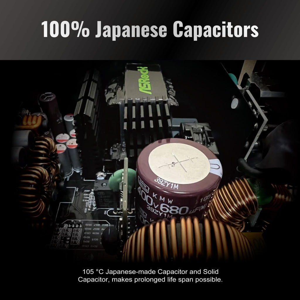 1000W 80 Plus Gold Full Modular Power Supply H101304