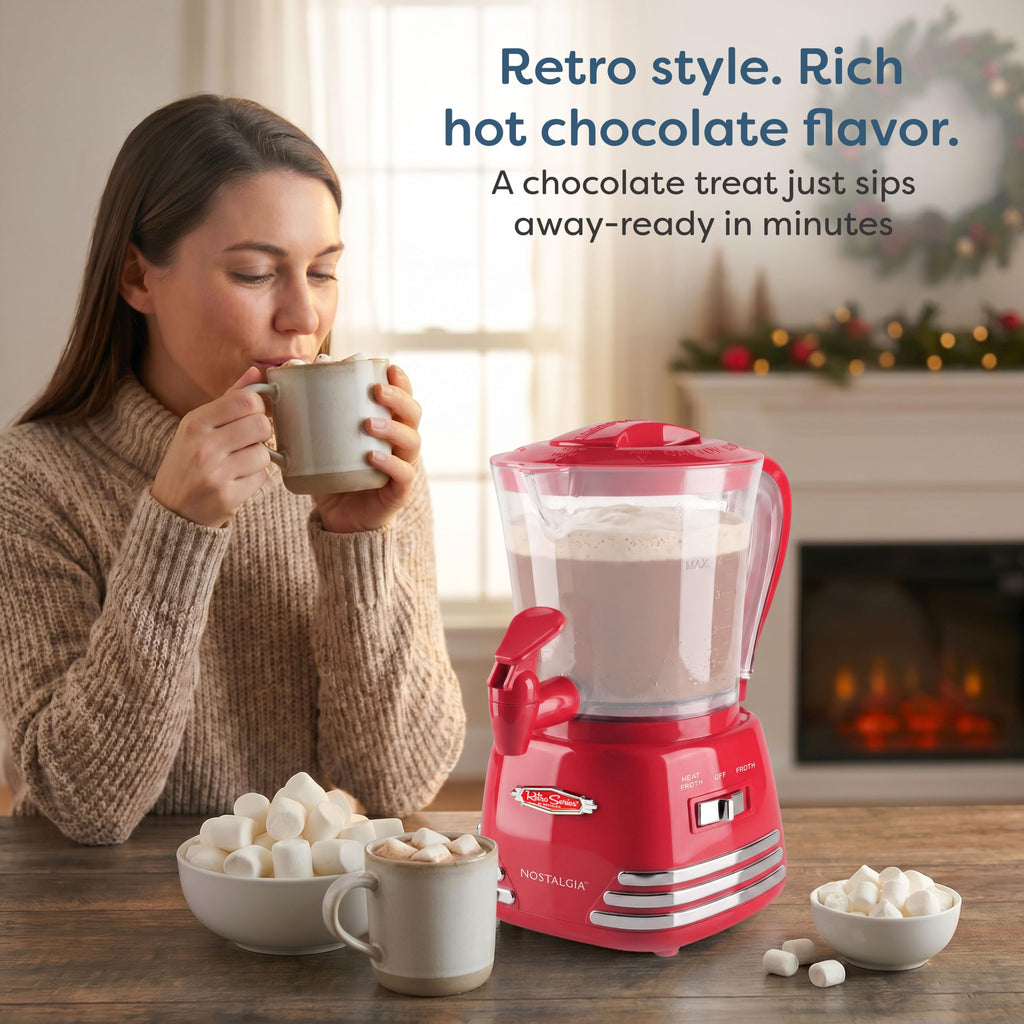 Hot Chocolate Maker & Milk Frother 4-Cup R9134