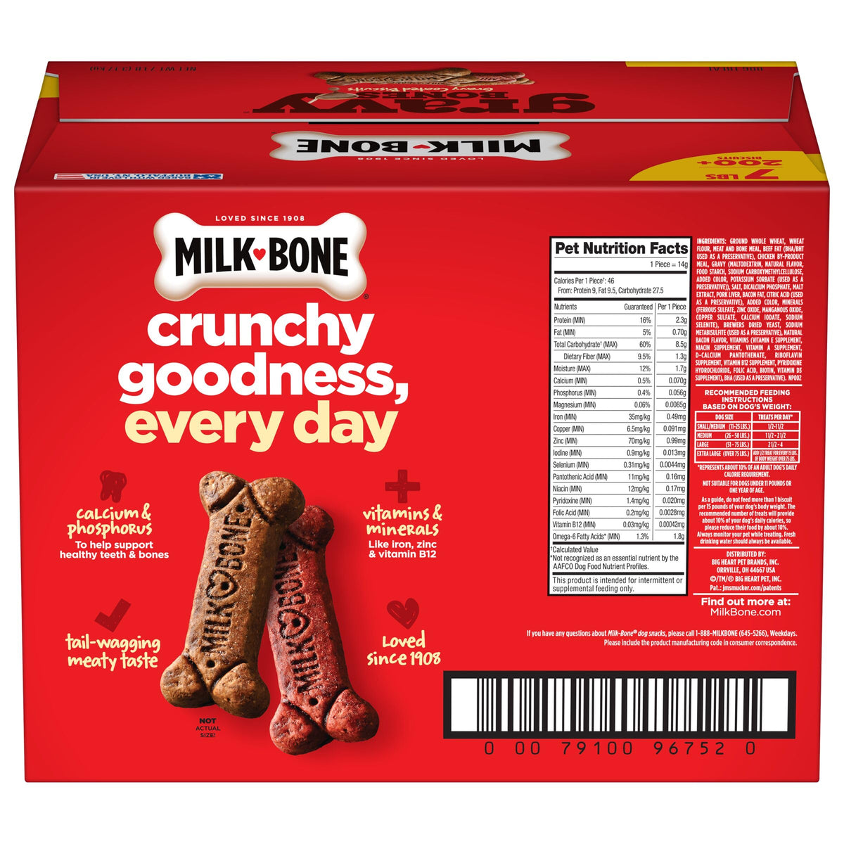 Gravy Coated Small Dog Biscuits D10193