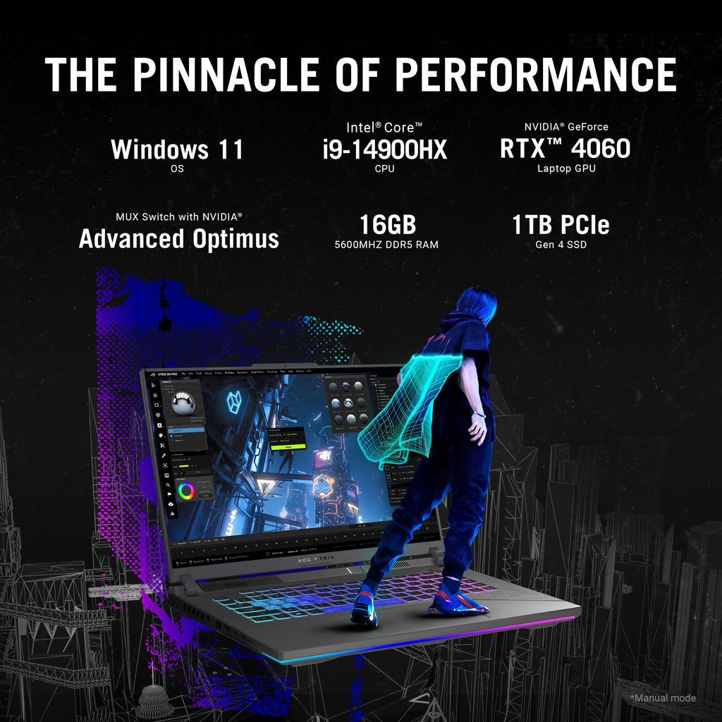 16” QHD 240Hz Gaming Laptop T341724