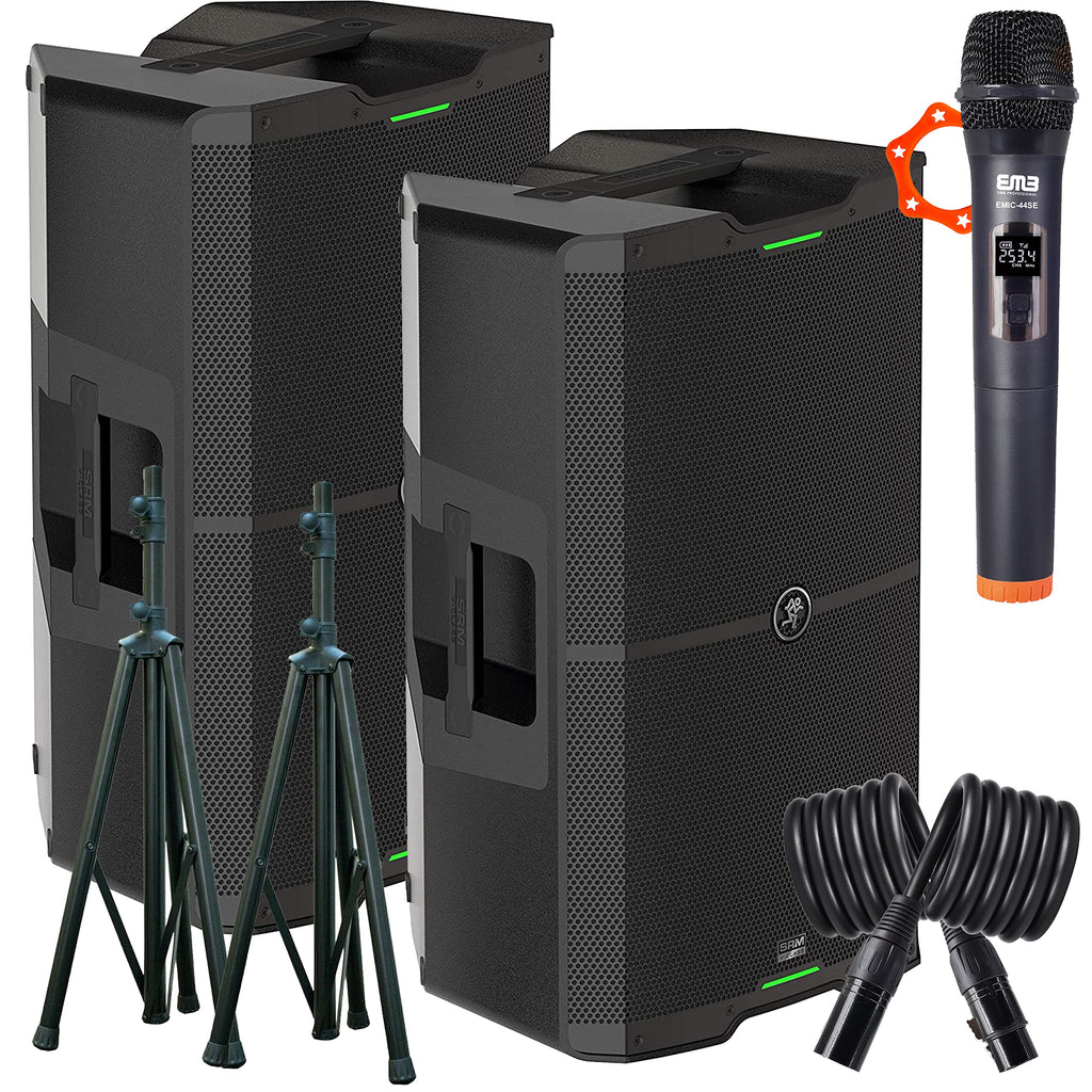 15-Inch 2000W Powered Loudspeaker Pair K75210