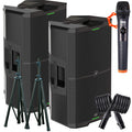 15-Inch 2000W Powered Loudspeaker Pair K75210
